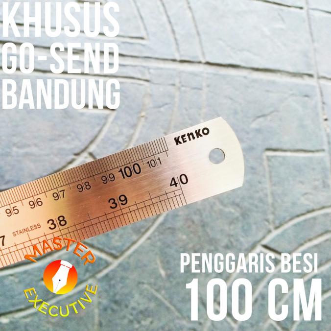 

[COD] Kenko 100 cm Penggaris Besi / Stainless Steel / Titanium / Anti Karat LIMITED EDITION Kode 1218