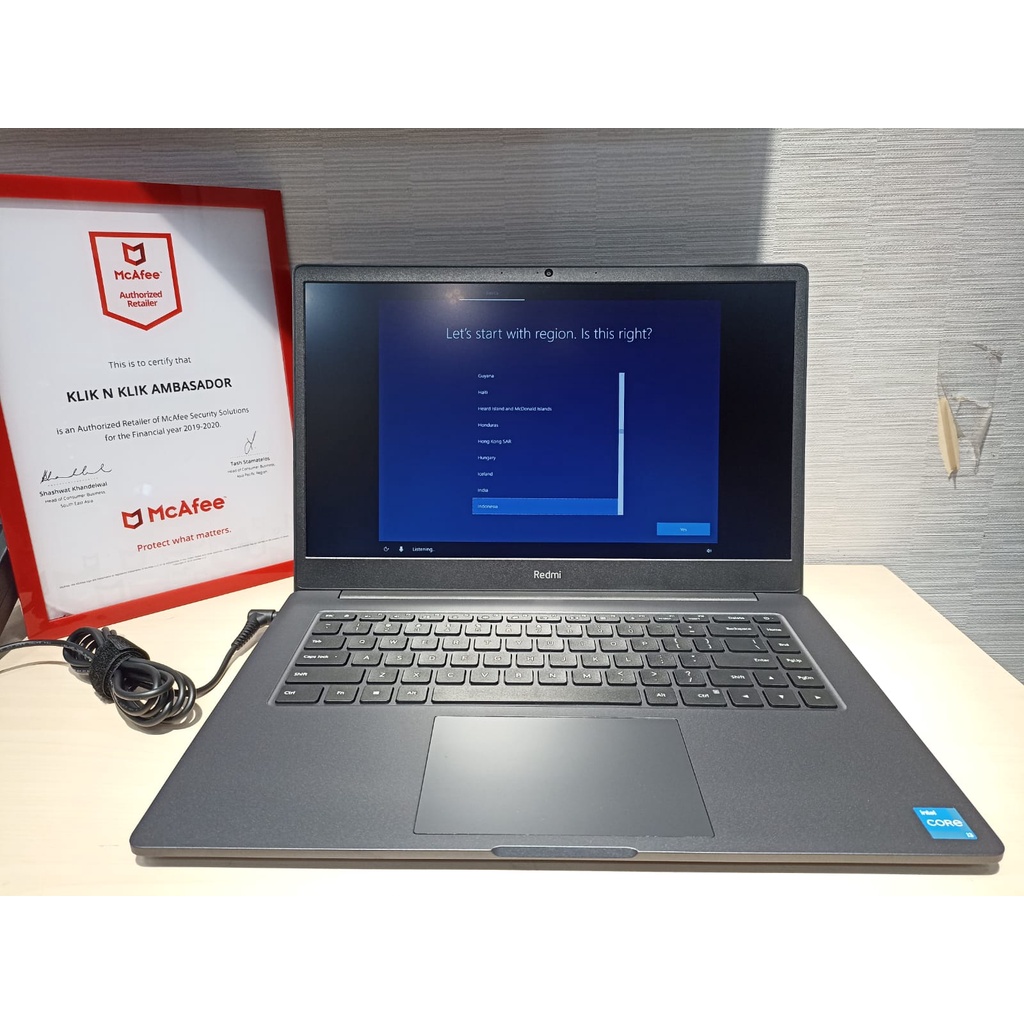 Laptop Desain Xiaomi Redmibook 15 Intel Core I3 1115G4 8GB 512GB 15.6&quot; FHD Windows 10 Home Terlaris