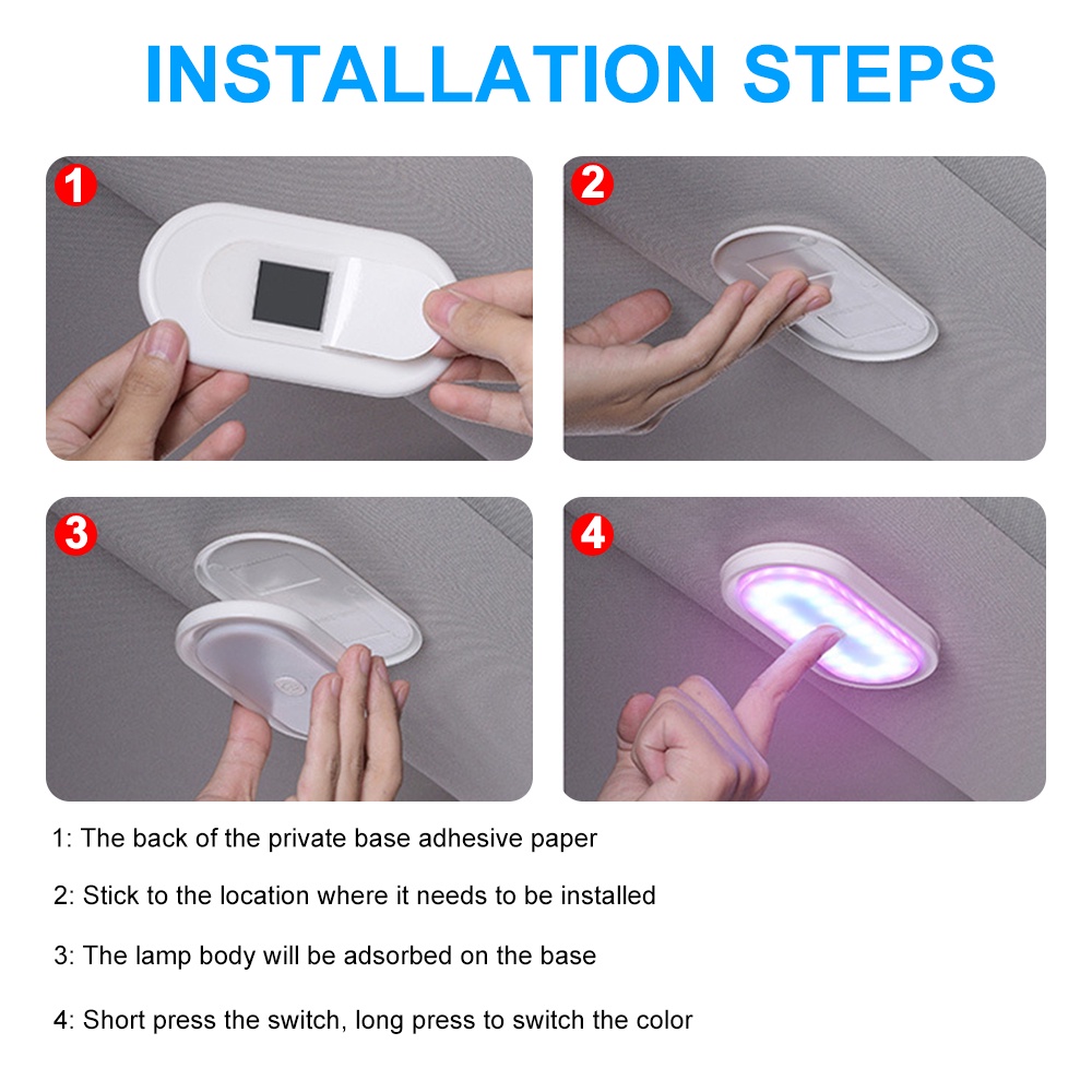 Lampu Atmosfir LED 5V Multifungsi Dengan Port Charger USB