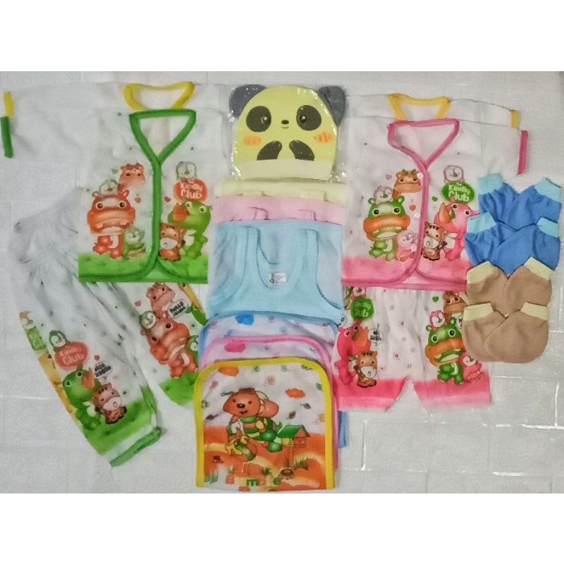 Paket Hemat Baju Bayi Murah 19pcs