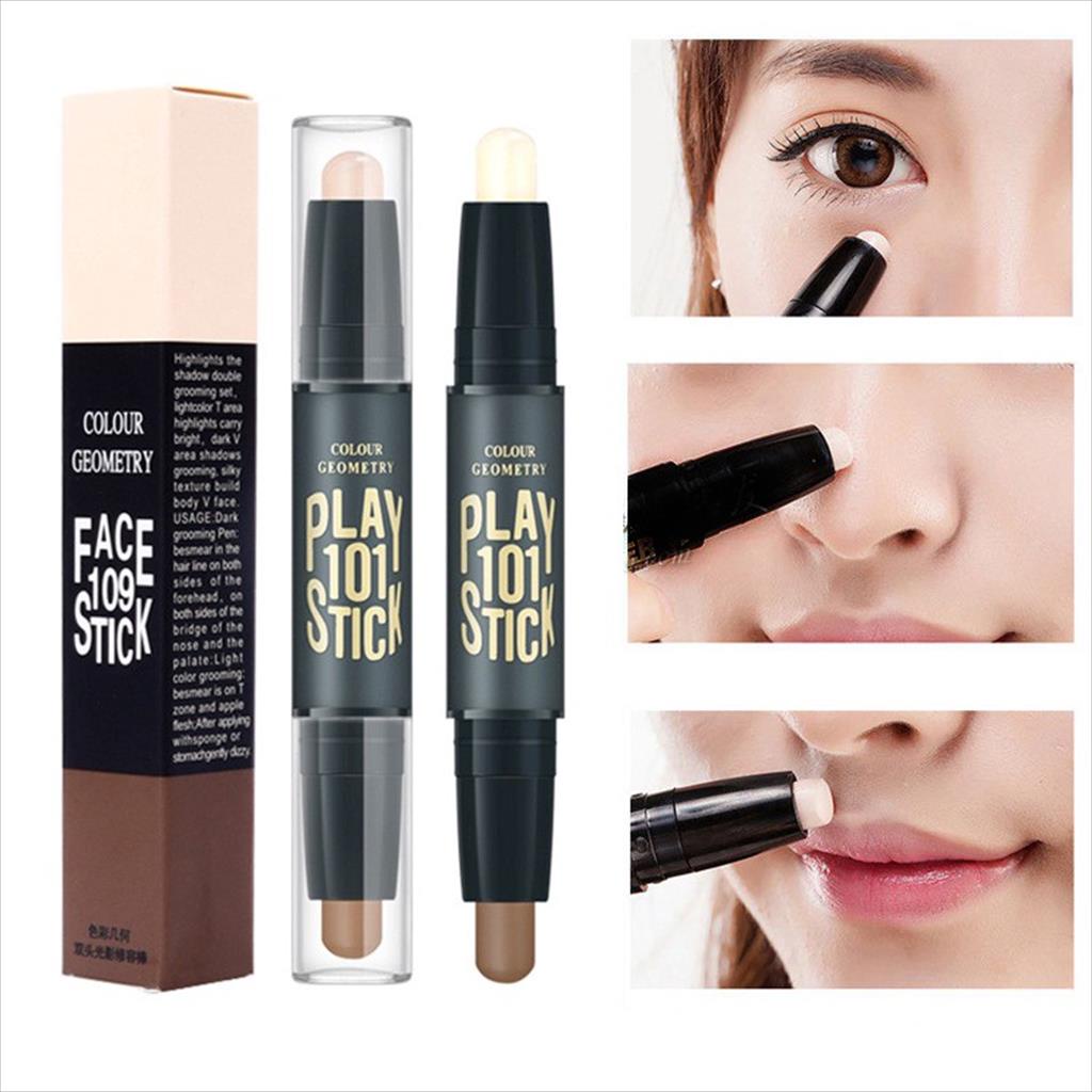 LAMEILA  COLOUR GEOMATRY DUO FACE STICK CONCEALER CONTOUR STICK