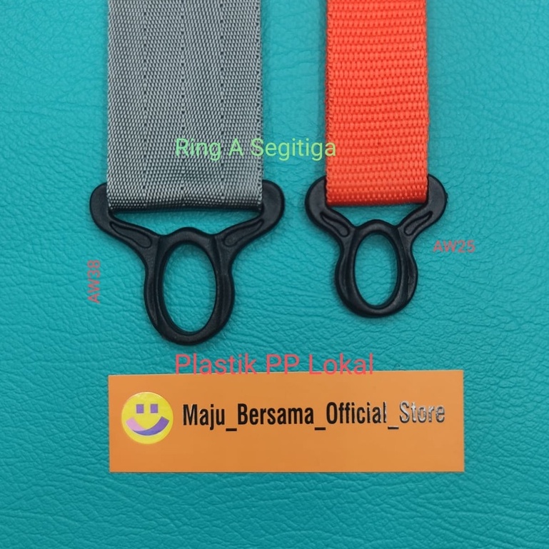 Buckle Plastik PP Lokal - Ring A Segitiga ( AW isi 120 pcs ) SW1