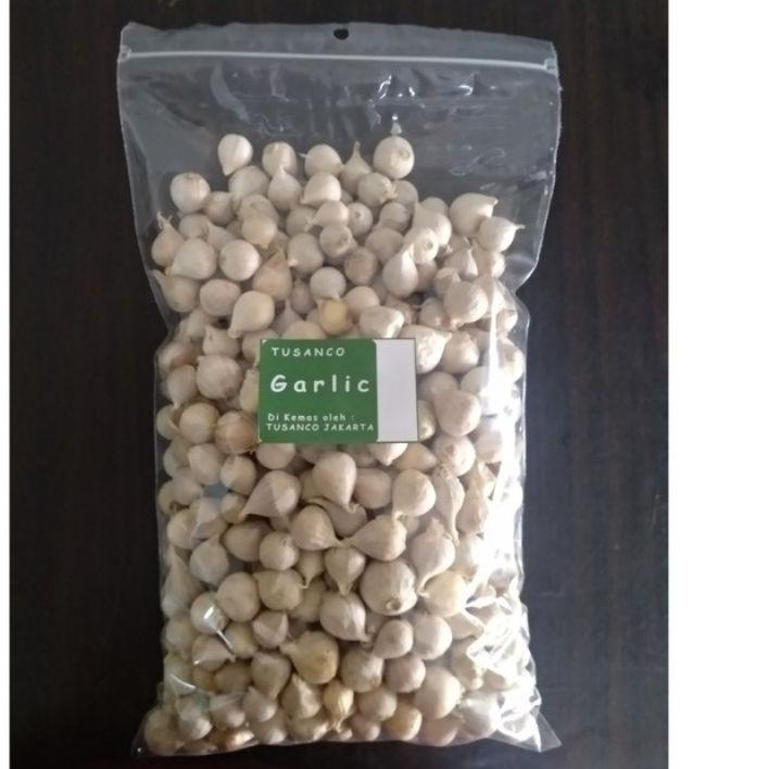 

limited STOCK!( Sudah dicuci ) Bawang Putih Tunggal 1 KG Tusanco|KD2