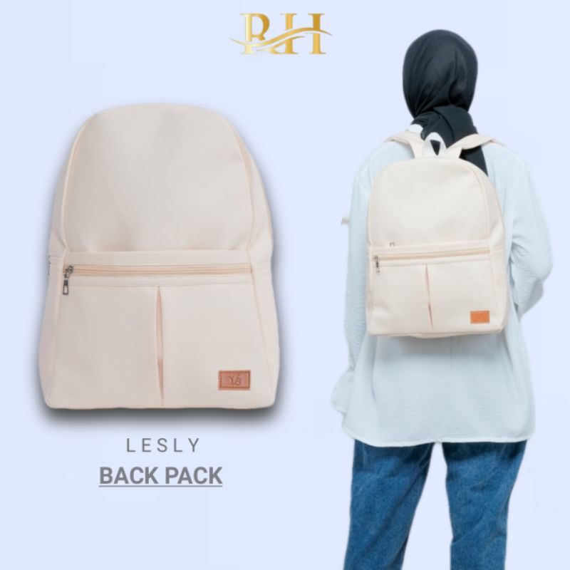 RHATU.ID - Lesly - Tas Ransel Wanita