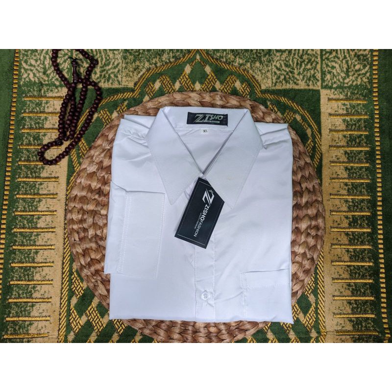 Kemeja Putih Polos | Kemeja Formal | Kemeja Putih Polos Pria Lengan Panjang | Baju Kerja Pria