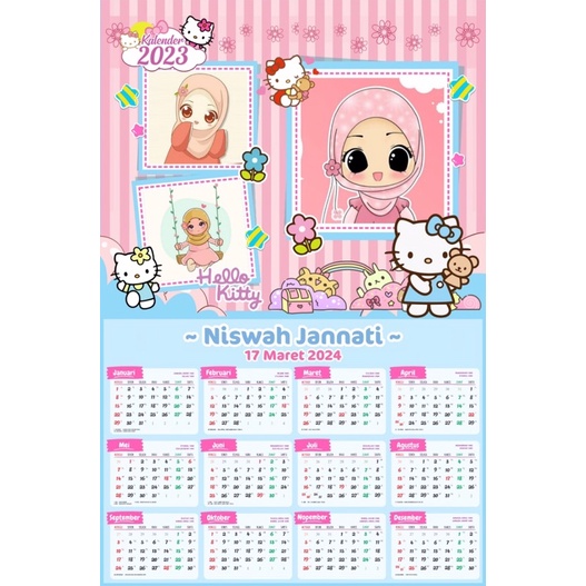 

KALENDER CUSTOM FOTO & NAMA 2025
