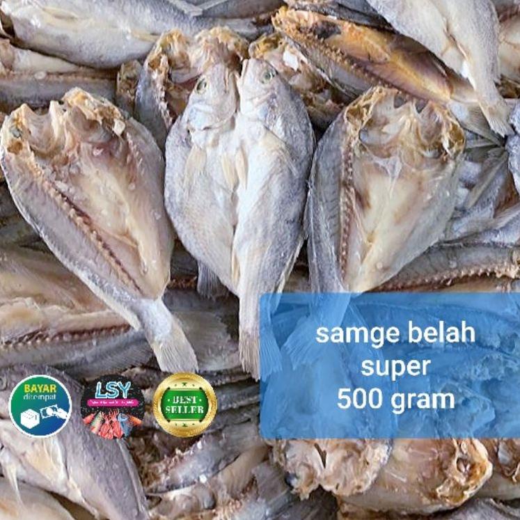 

New - ikan asin samge belah 500gram .. .. .. ..