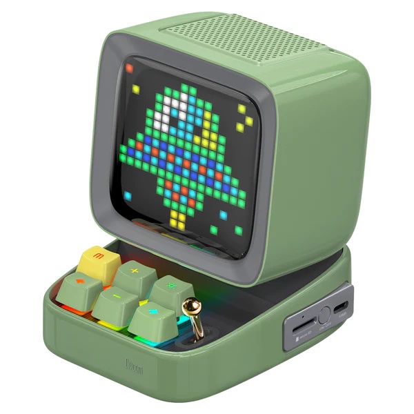 Divoom Ditoo Plus Retro Pixel Art Game Bluetooth Speaker - Garansi Resmi Divoom Indonesia 1 Tahun