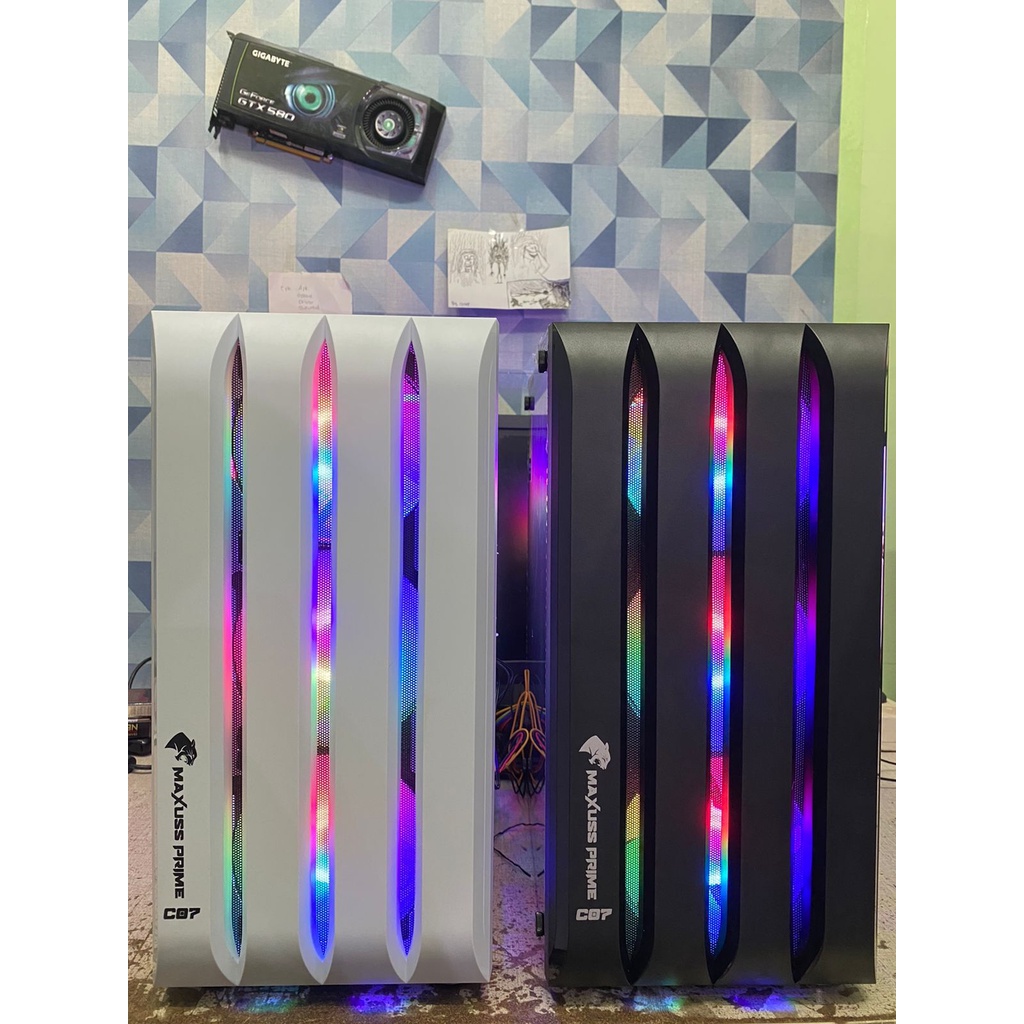 TERMURAH PC RAKITAN INTEL I5 4590|VGA GTX 1650 4 GB|RAM 16 GB|SSD 256 GB|HDD 500GB LENGKAP LED 24 INCH EDITING DESAIN GAME DAN LIVE STREAMING