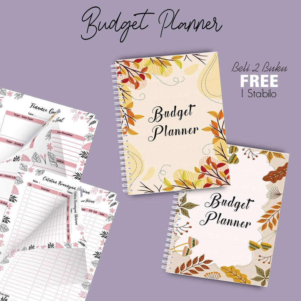 

Hanabi Budget Planner / Financial Planner Beli 2 Buku Gratis Highlighter Kode BP05B