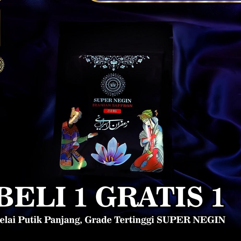 

10.10 STOK READY SAFFRON IRAN /Saffron ( REAL SUPER NEGIN) 250 mg ORIGINAL gas !!