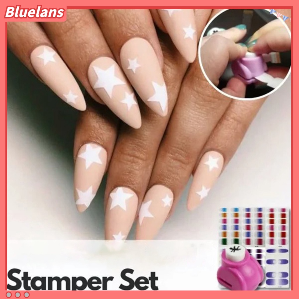 (In Stock) Kacamata Hitam Lensa Warna Warni ♡Stempel Kuku Motif Bunga Untuk Wanita