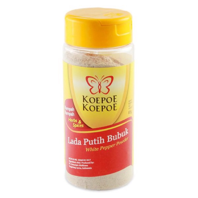 Kupu Kupu Lada Putih Bubuk / White Papper Powder