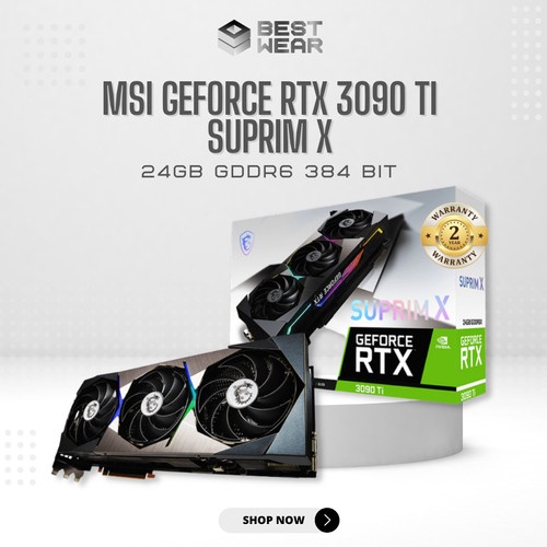 MSI GeForce RTX 3090 TI SUPRIM X 24G GDDR6X / RTX 3090TI 24GB