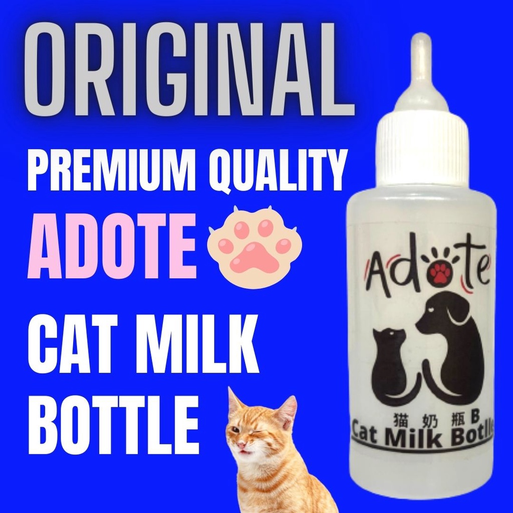 Botol Dot Kucing Botol Susu Kucing Botol Susu Adote Anjing 100ML Kitten Dot Kucing FEZONE