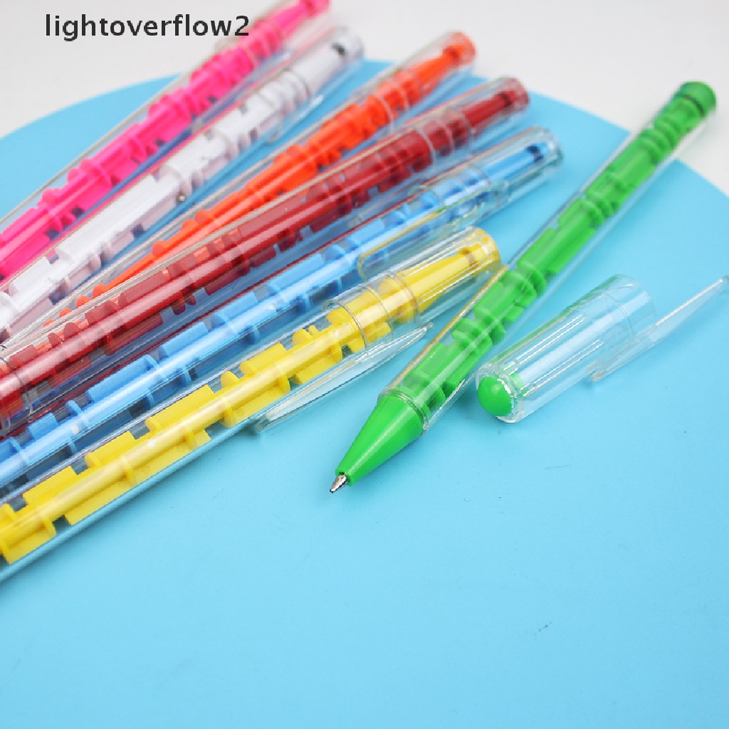 (lightoverflow2) 5pcs / Set Bolpen Labyrinth Untuk Anak-Anak