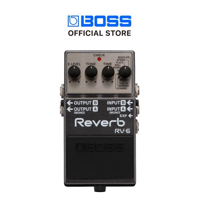 Boss Rv-6 Reverb Pedal Efek Stompbox - Alat Musik / Musik Dan Perlengkapan