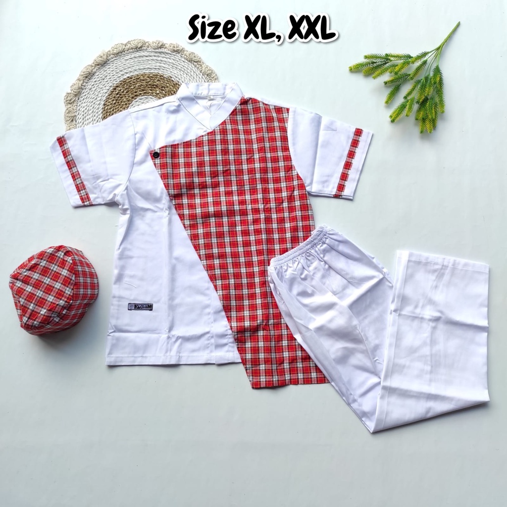 KOKO ANAK WARNA PUTIH || baju muslim anak || baju anak || koko anak laki-laki