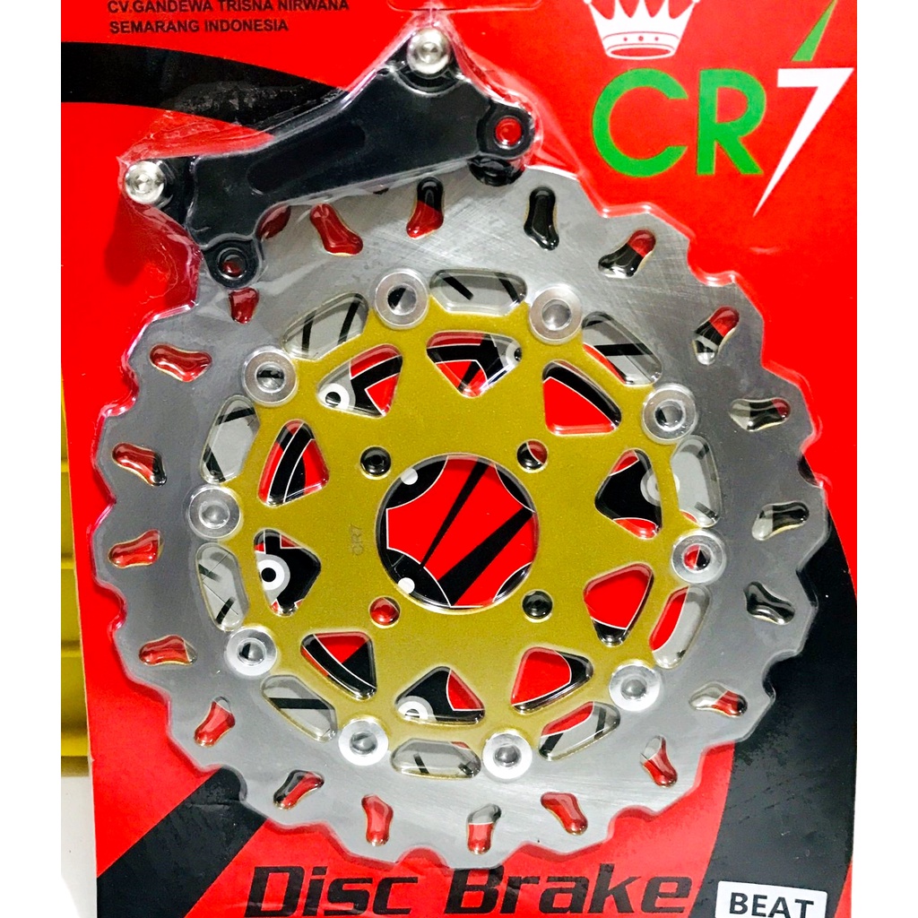 DISC BRAKE 260mm BEAT VARIO SCOOPY SPACY GENIO VARIO 150 VARIO 125 VARIO TECNO 110 SCOOPY F1 SCOOPY KARBU BEAT F1 BEAT ESP NEW BEAT POP BEAT KARBU PIRINGAN DEPAN 260MM PLUS BREKET ALL BEAT-ALL VARIO 125-ALL VARIO 110-SCOOPY KARBU-SCOOPY F1-GENI0 SPACY