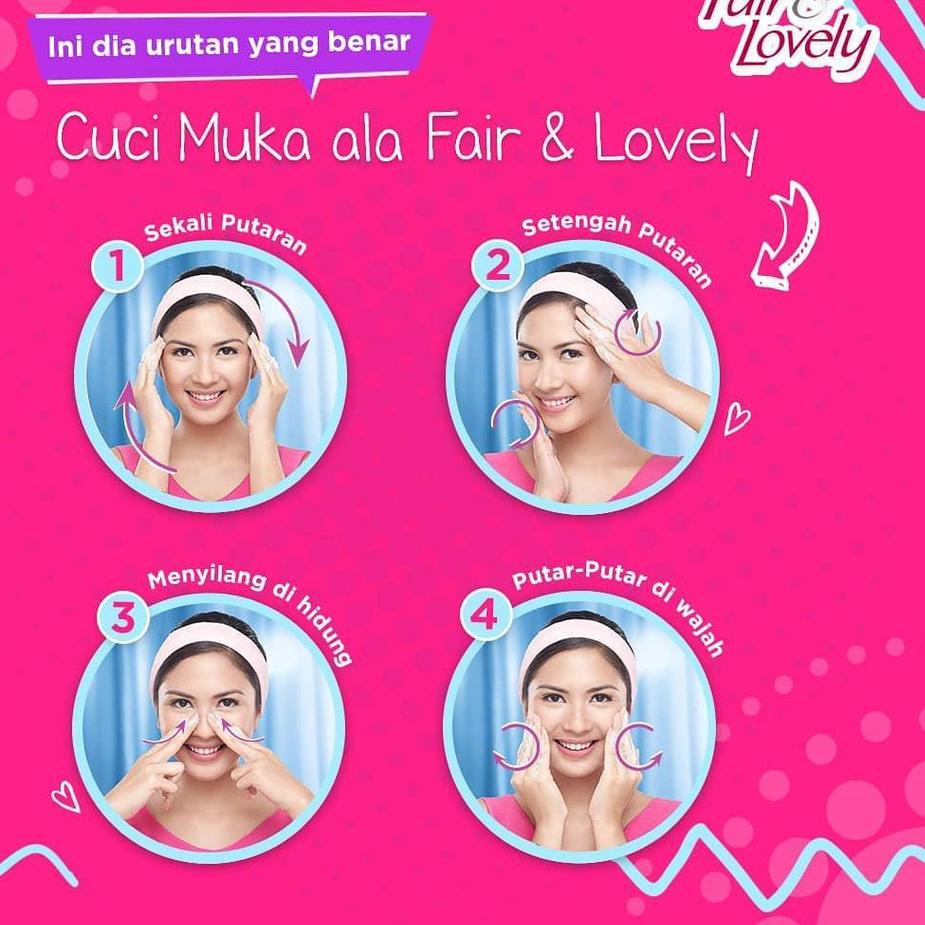 Jual Barang Ori Fair & Lovely Fairness Facial Foam 100gr Twin Pack