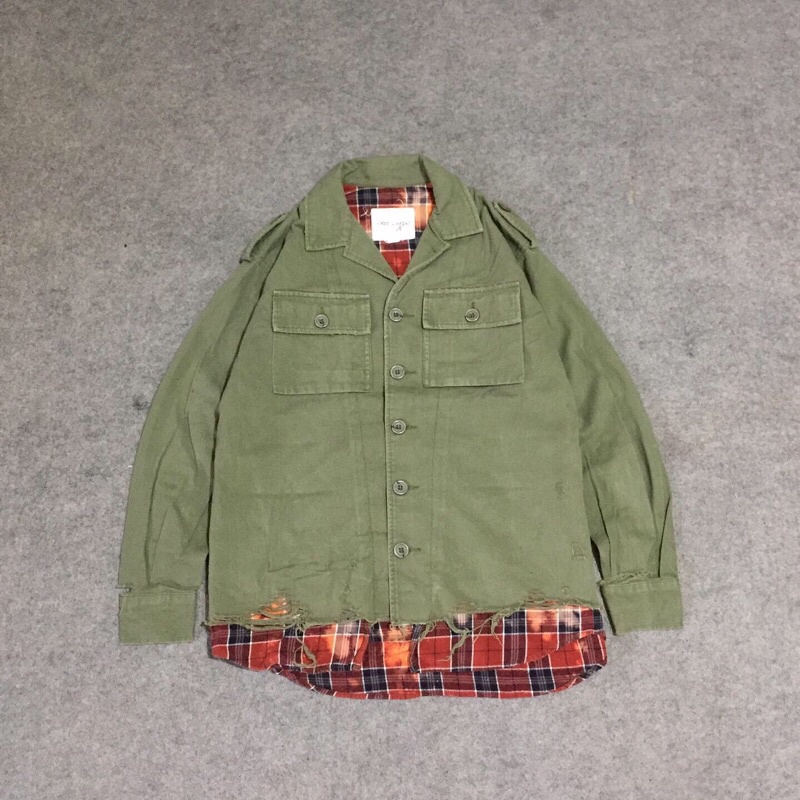GREG LAUREN VINTAGE ARMY MILITARY SHIRT