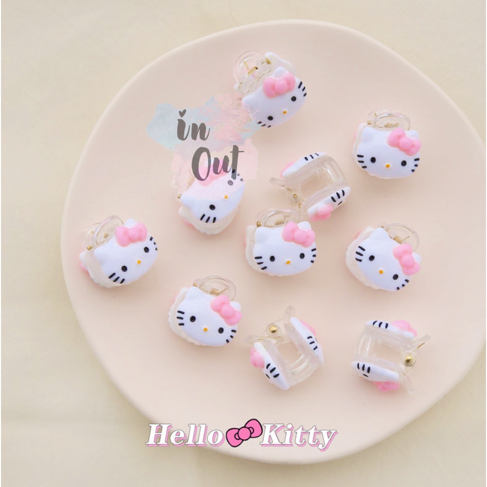 Jepitan rambut Sanrio Hellokitty Love Rabbit Pig Peach dewasa anak anak / Jepit rambut lucu / kid Woman Hairpin ACC39