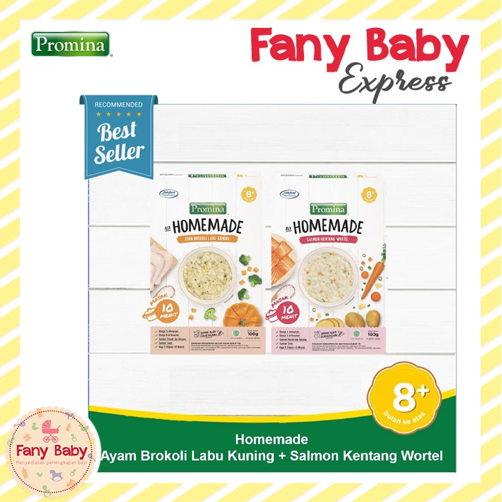 PROMINA 8+ HOMEMADE BUBUR BAYI /100GR