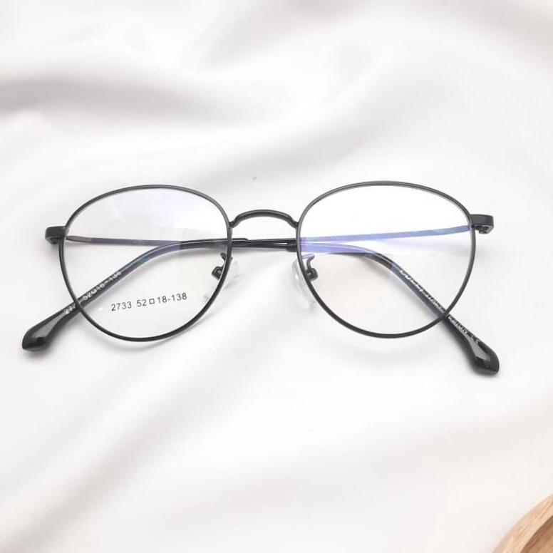 [KODE Q9309] Paket Frame+ Lensa Bluecromic (muka kecil) kacamata+lensa Blueray kacamata anti radiasi photocromic BULAT KECIL antiradiasi photocromic pria dan wanita kacamata kecil | Lensa Blueray/antiradiasi Normal/minus/cylinder/plus