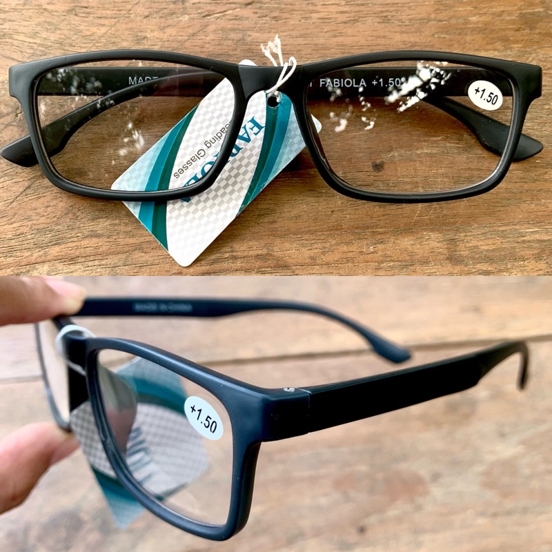 TERMURAH Kacamata Baca Plus (+) Rabun Dekat Pria/Wanita Fabiola Semua Ukuran