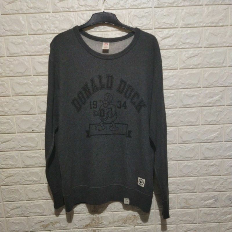 crewneck uniqlo x disney oversize second