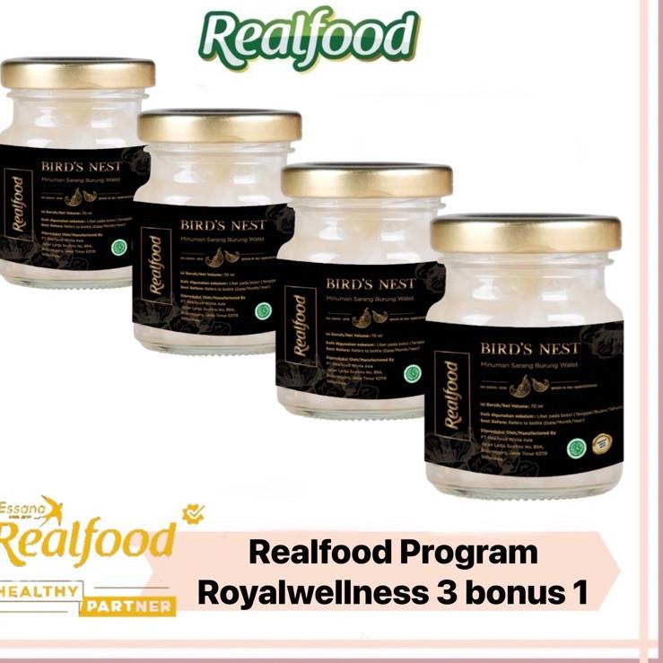 

CODEa1A9m--Realfood Royal Wellness ( 3 Bonus 1 ) Minuman Sarang Burung Walet Bersertifikat