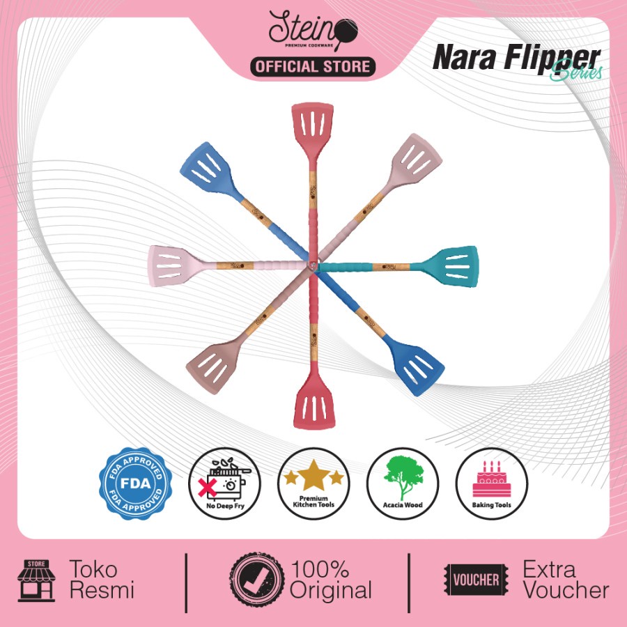 STEIN Nara Flipper ( Sutil Silikon Masak)