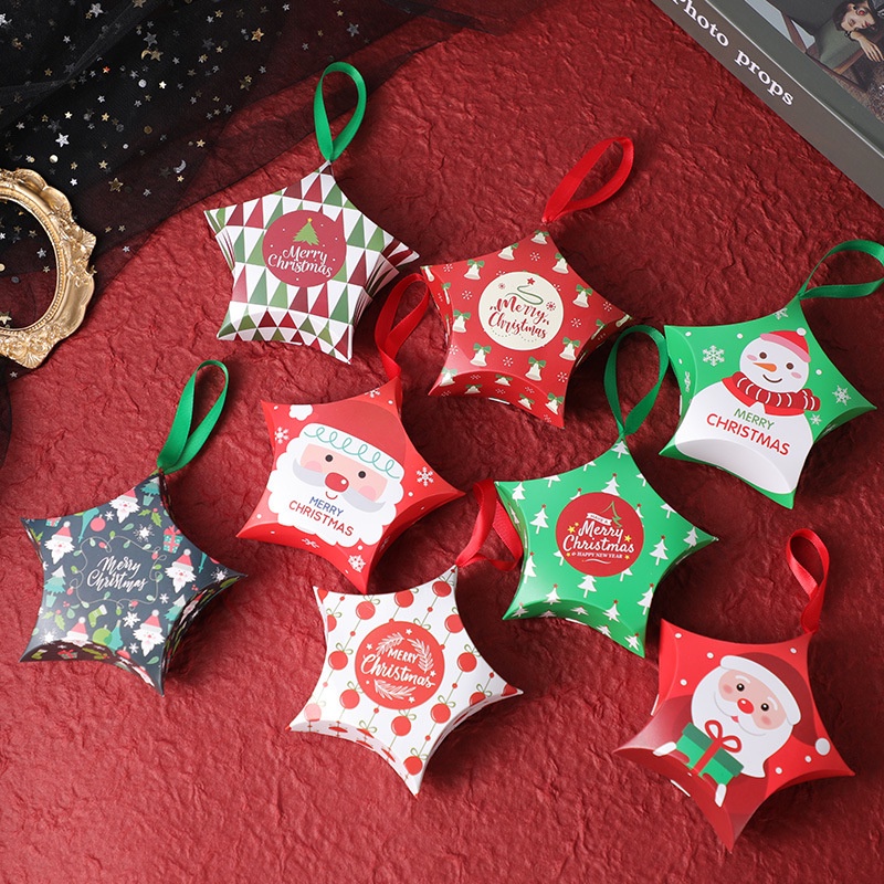 

Christmas Hampers Star Candy Bag / Tas Permen Bingkisan Kado Natal
