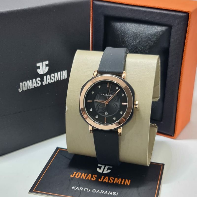 Jam Tangan Rubber Jonas Jasmin Kasual Terlaris Fashion Tahan Air