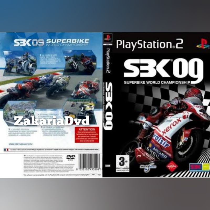 Kaset Ps 2 SBK 09