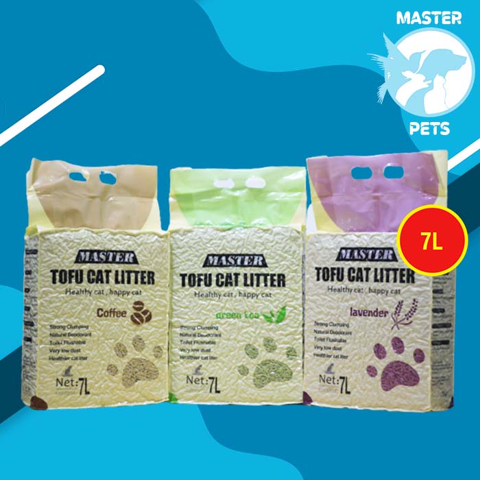 Master Tofu Soya Cat Litter Pasir Gumpal Kucing 7 Litter