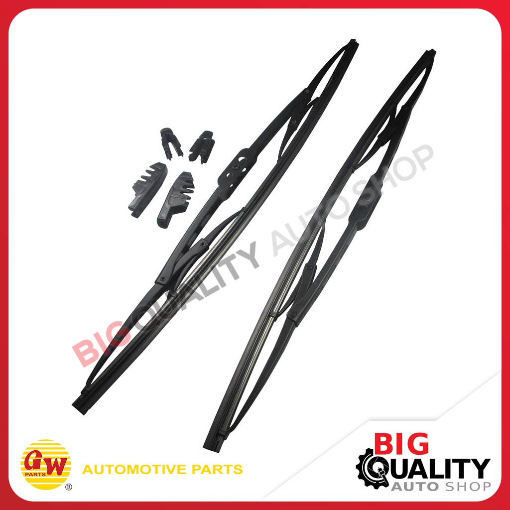 Karet kipas Kaca Wiper Blade Plat 2 Tingkat Universal 19 Inch