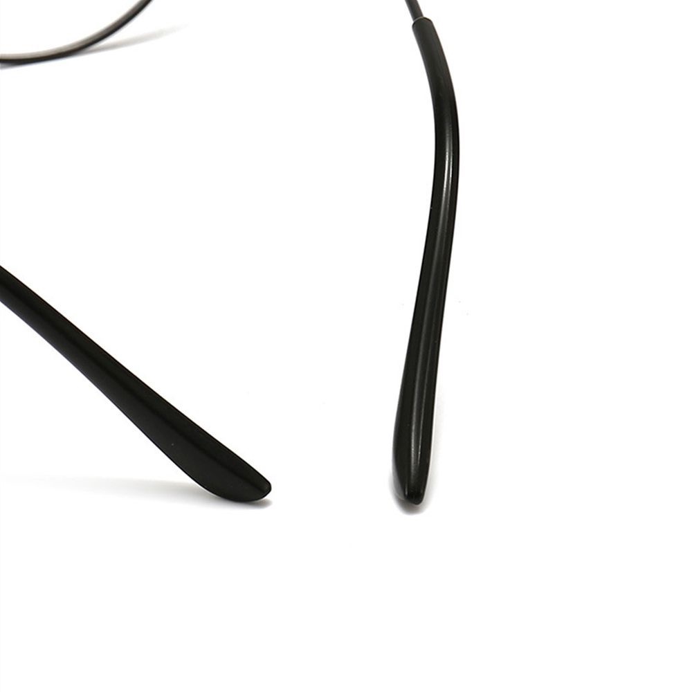 FRAME Kacamata Optik Metal Bulat Ultra Ringan Untuk Pria / Wanita
