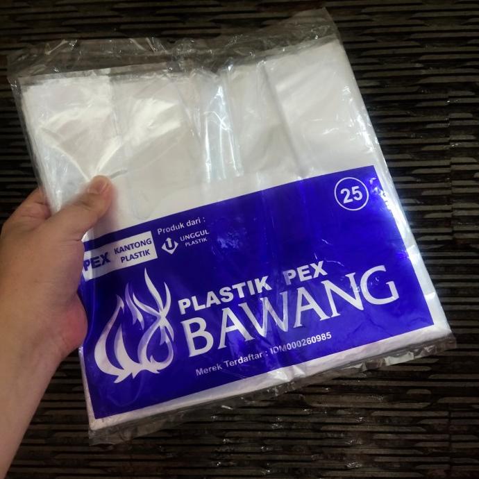 

Kantong Plastik PEX - ukuran 25 - Bahan Bening Aman dan Higienis