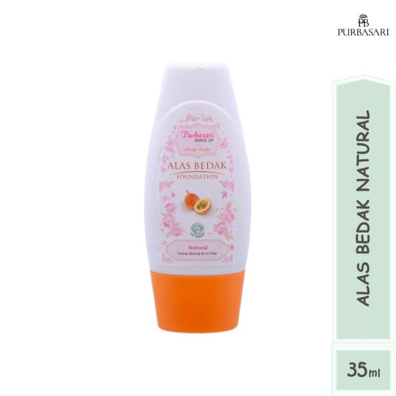 Purbasari Daily Series Alas Bedak Foundation 35ml-Alas Bedak