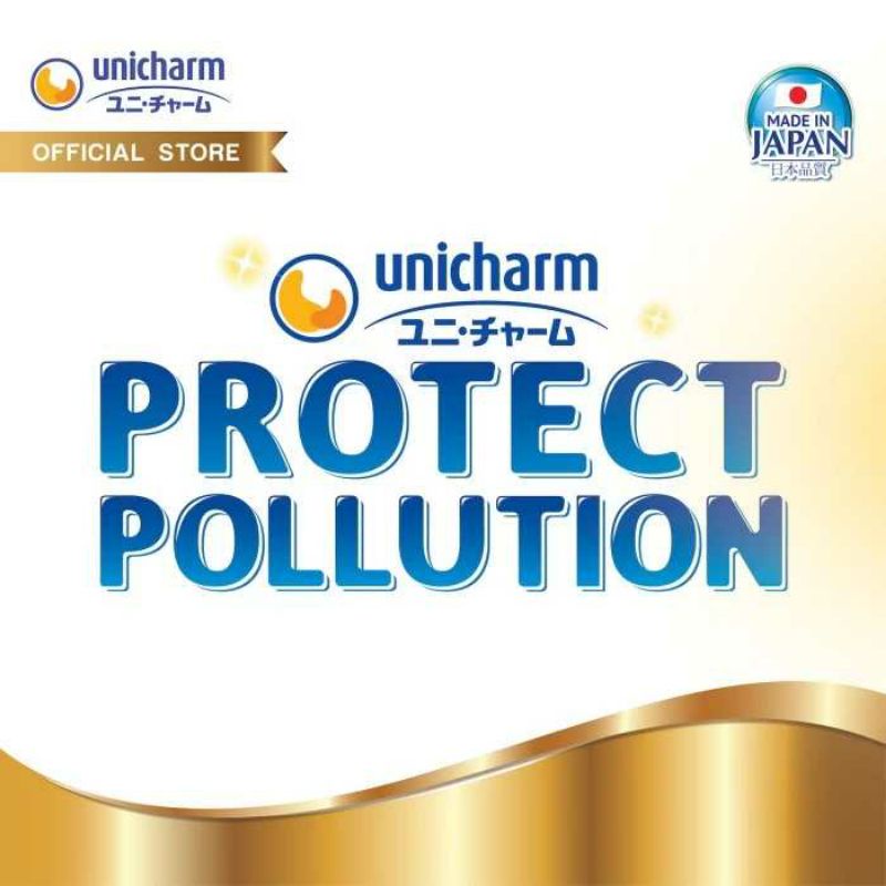 Masker Unicharm Protect Pollution 3D Mask Standard