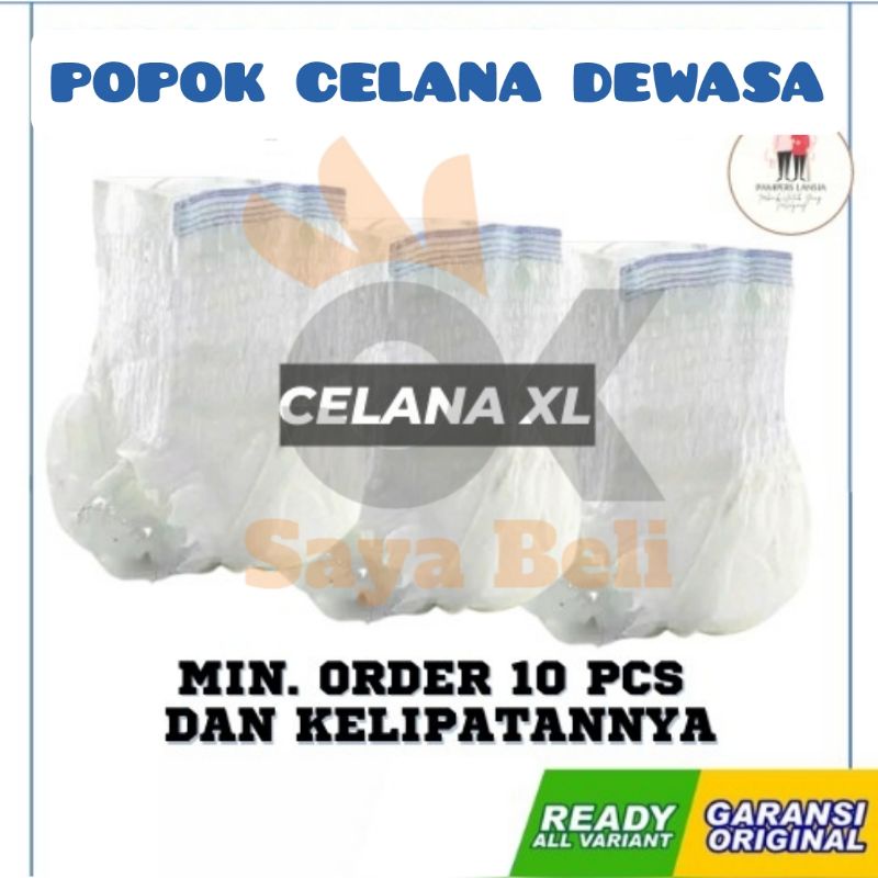 POPOK/ DIAPERS/ PAMPERS/ CELANA /PEREKAT DEWASA CONFIDENCE