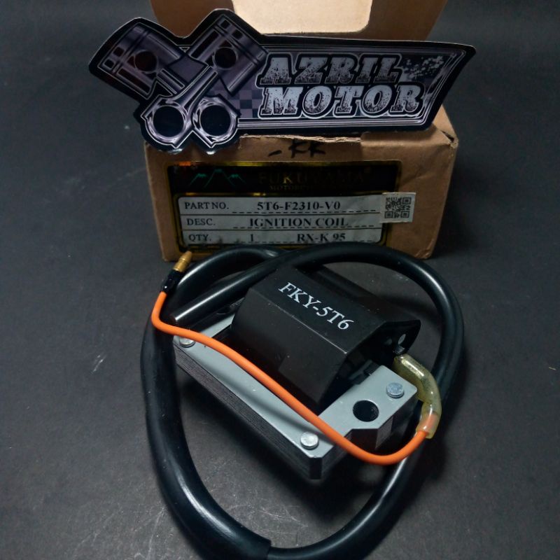 FUKUYAMA 5T6 RX KING KUIL KOIL COIL PENGAPIAN IGNITION COIL RX KING ORIGINAL ASLI FUKUYAMA