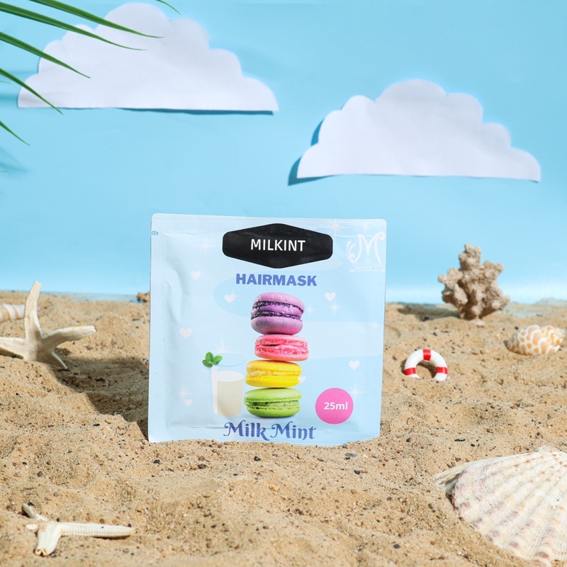 Hairmask miss ti 25gr creambath sachet travel praktis BPOM 50%