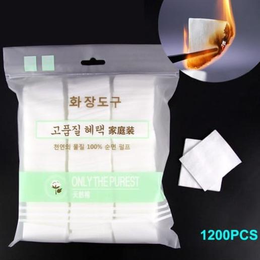 Kapas Toner / Kapas Pembersih Wajah 1200pcs / Kapas Korea Serba Guna