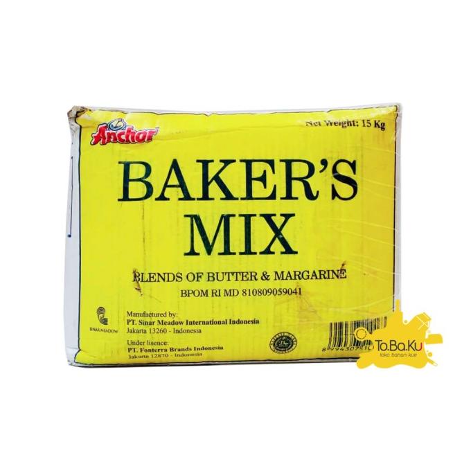 

Ready stock] Anchor Bakers Mix Butter 500gr