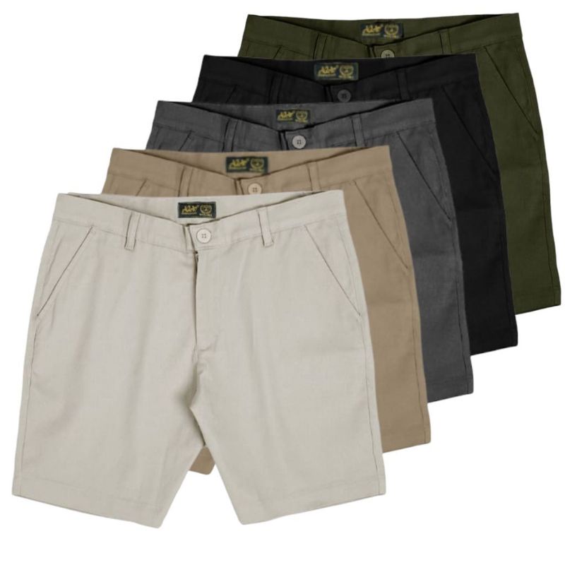 Celana chino pendek pria orginal gefaliano