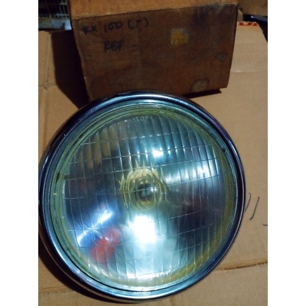 Lampu depan Reflektor depan Yamaha RX100 RX 100 komplit stoklawas