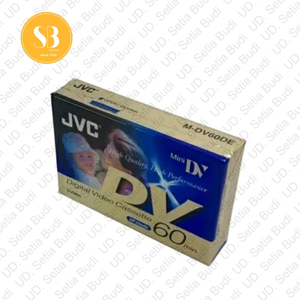 Mini DV JVC 60 Menit Murah Digital Video Cassette JVC DVM-60 Kaset Handycam Camcorder