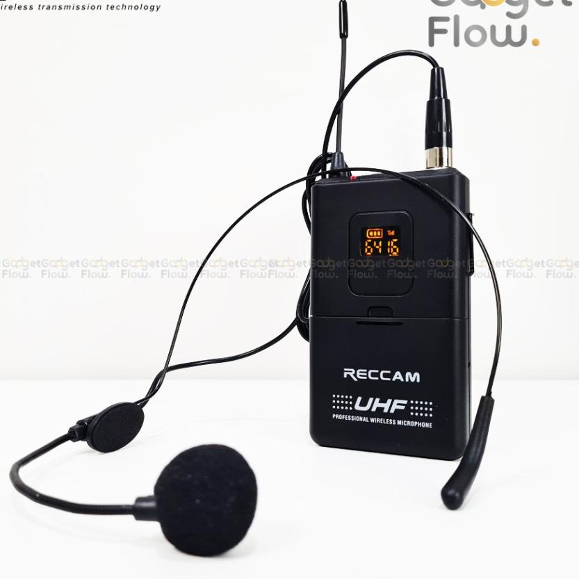Termurah--Microphone Mic Laptop PC Clip On Wireless UHF USB Zoom Recording Multi